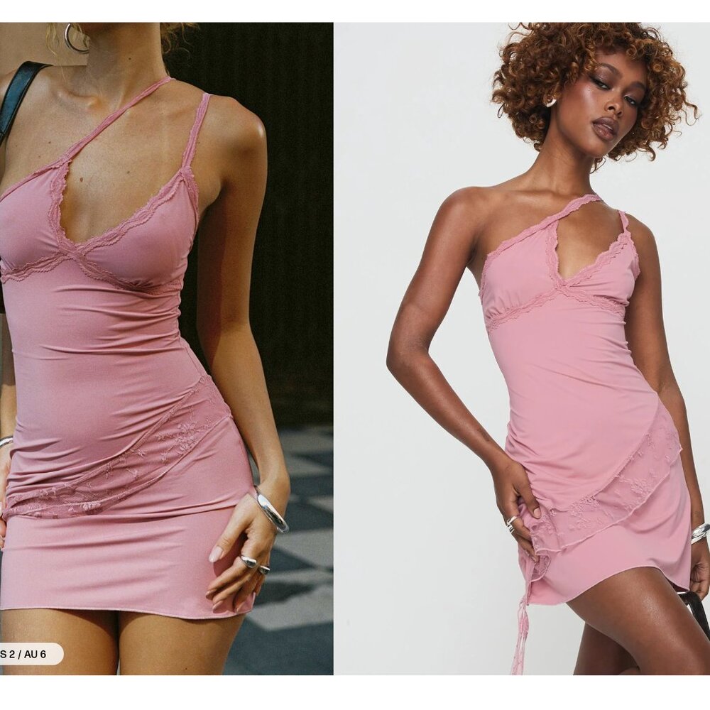 NWT Antonella mini dress pink Princess Polly